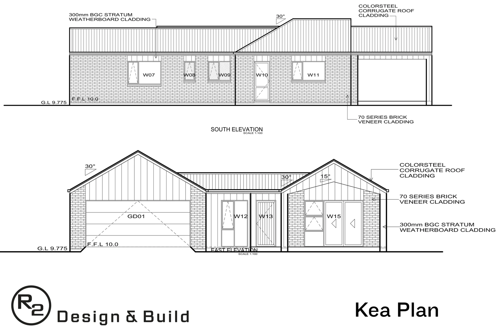 Kea plan elevation view 2